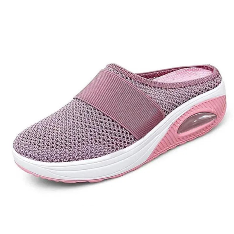 Women Wedge Slippers Premium Slippers Vintage Anti-Slip Casual Female Platform Retro Shoes plus Size Orthopedic Diabetic Sandals