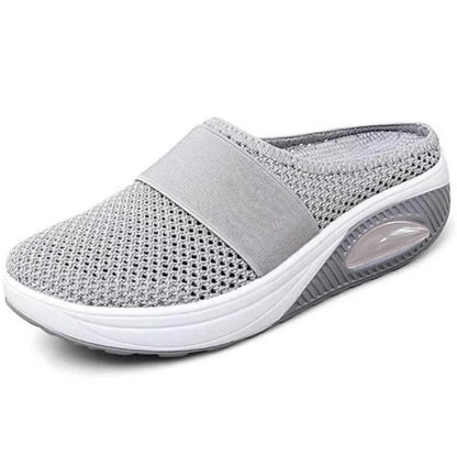 Women Wedge Slippers Premium Slippers Vintage Anti-Slip Casual Female Platform Retro Shoes plus Size Orthopedic Diabetic Sandals