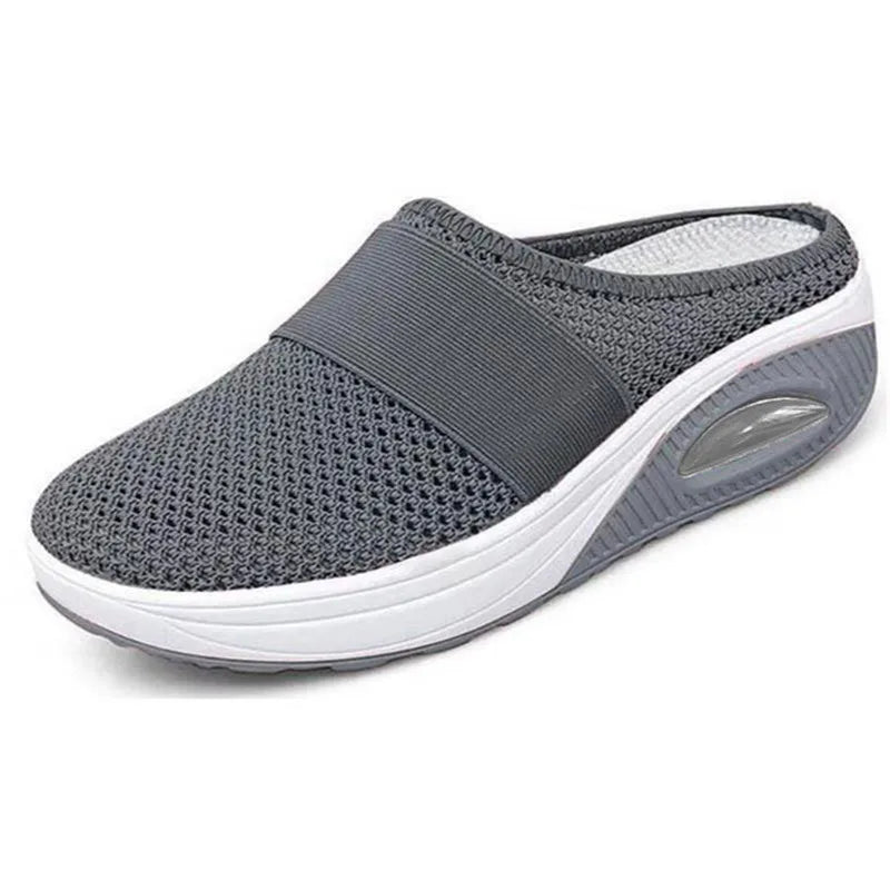 Women Wedge Slippers Premium Slippers Vintage Anti-Slip Casual Female Platform Retro Shoes plus Size Orthopedic Diabetic Sandals